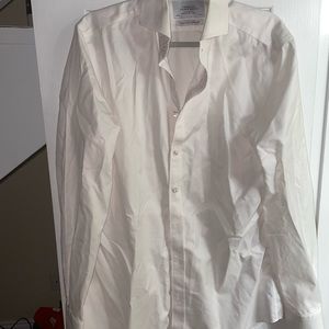 White button down shirt formal